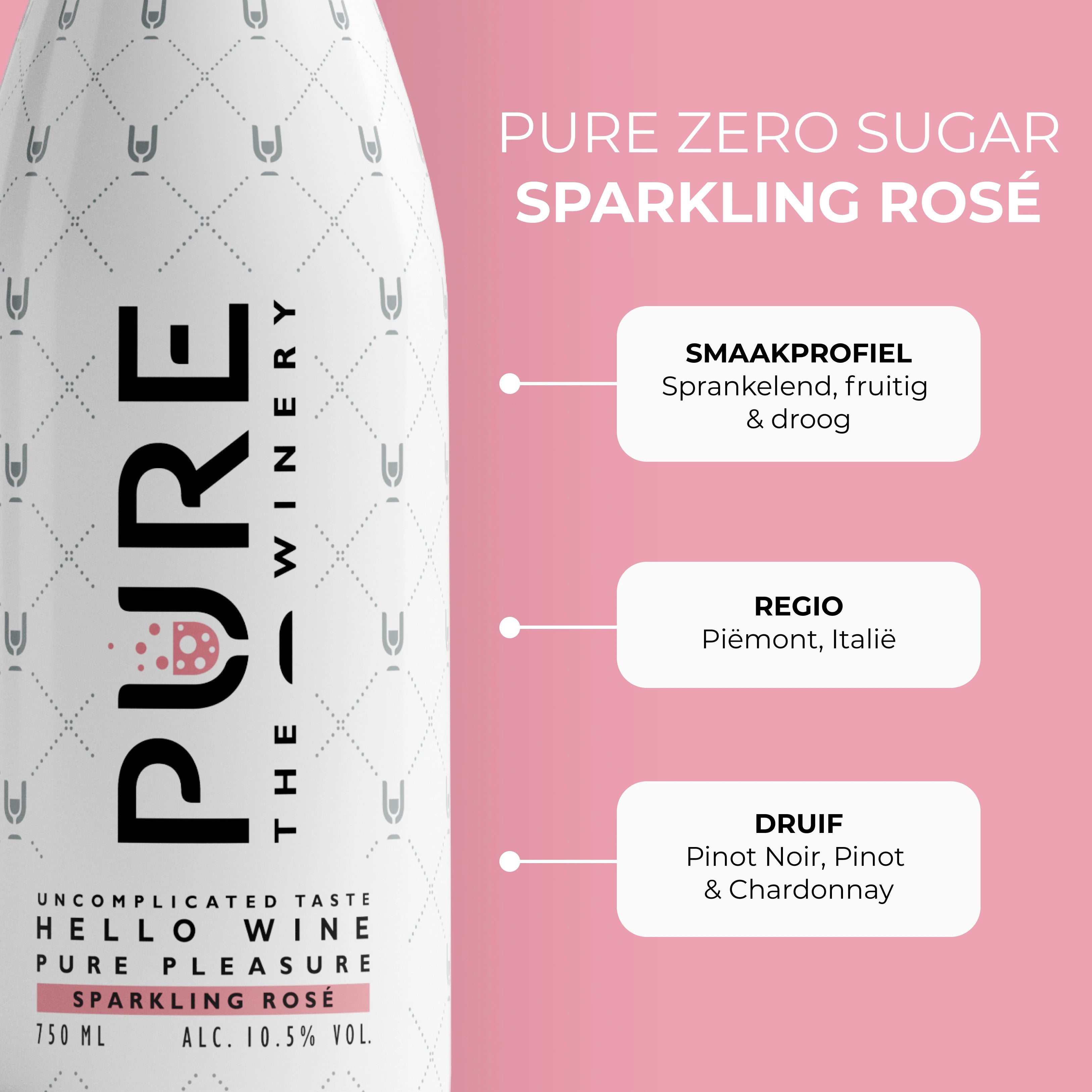 Zero Sugar Rosato Spumante