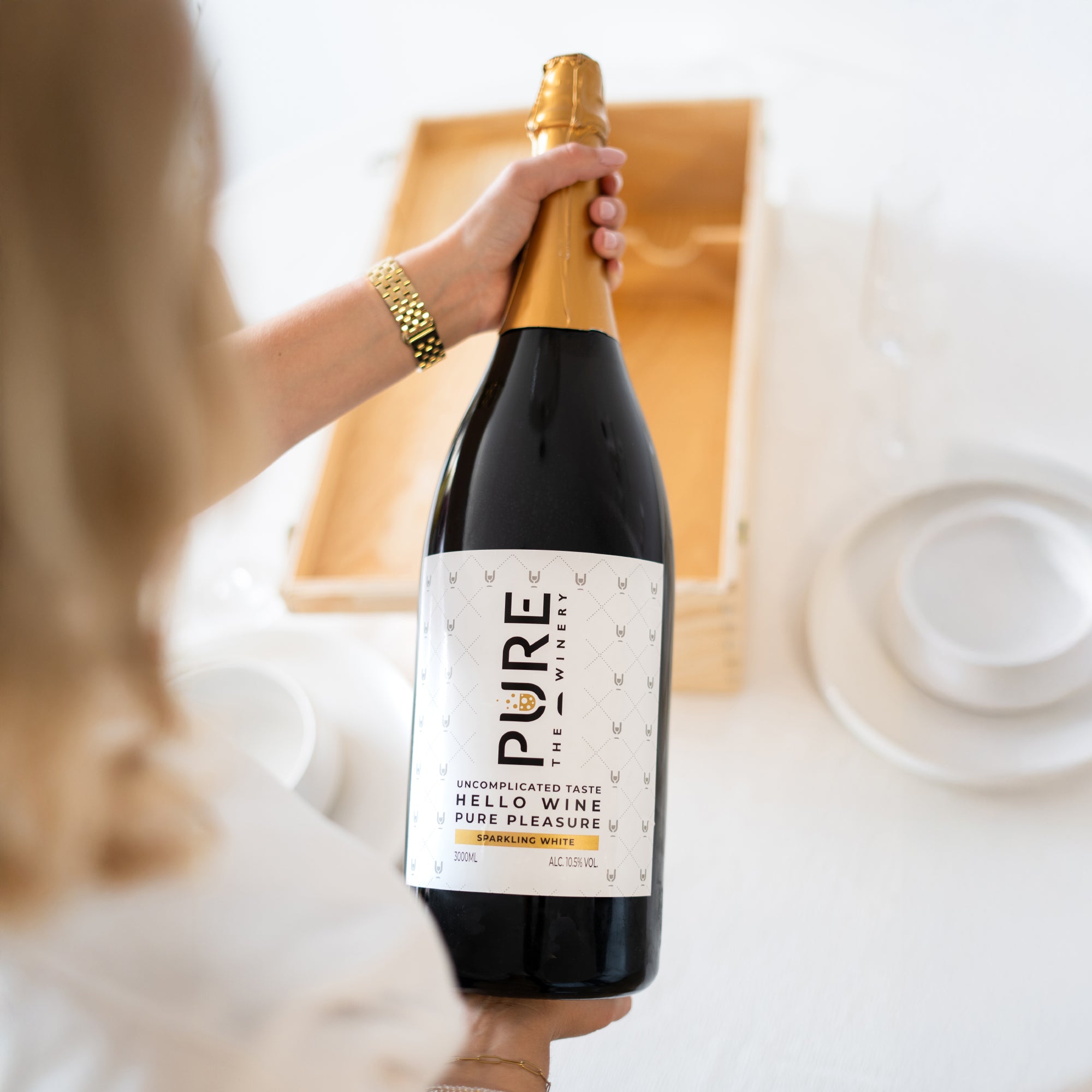 XXL (3L) Zero Zucchero Vino Bianco Spumante